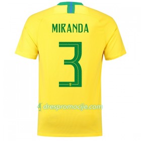 Brazil Dres Miranda 3 Domaći Svjetsko prvenstvo 2018